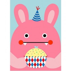 NOODOLL Ricebit cupcake print