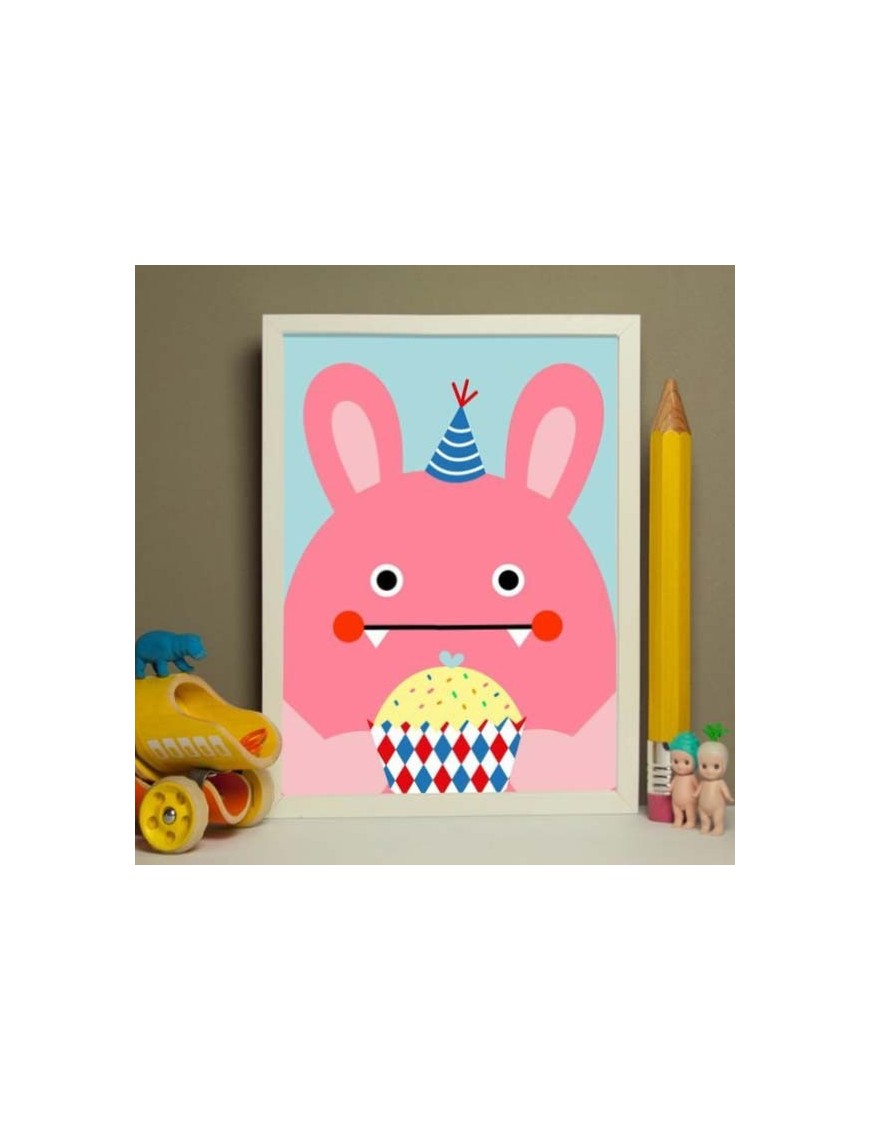 NOODOLL Ricebit cupcake print