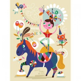 Helen Dardik - Affiche "Pretty Little Rider" (50x70cm)