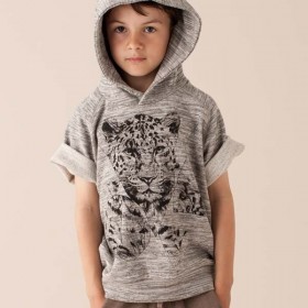 soft gallery leopard hoodie sweatshirt