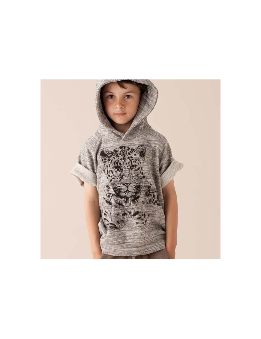 soft gallery leopard hoodie sweatshirt