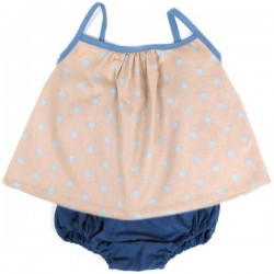 NOBODINOZ | blouse bébé été fille: pois