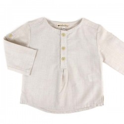 NOBODINOZ | chemise bébé été garçon: rayée