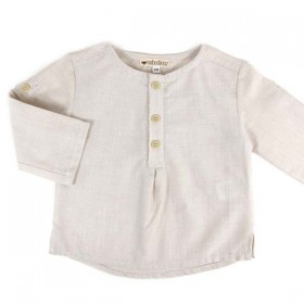 NOBODINOZ | chemise bébé été garçon: rayée