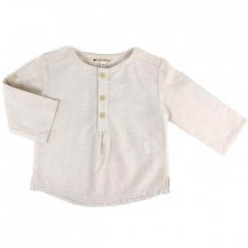 NOBODINOZ | chemise bébé été garçon: rayée