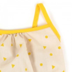 Nobodinoz Blouse Fille Miami - triangles jaunes