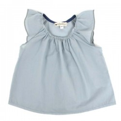 Nobodinoz - Havana Girl Blouse - grey blue