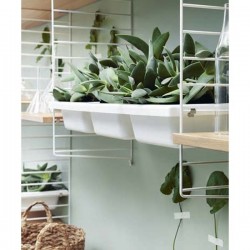 STRING Furniture Bowl Shelf - White