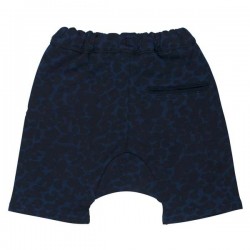 soft gallery edgar blue leopard shorts
