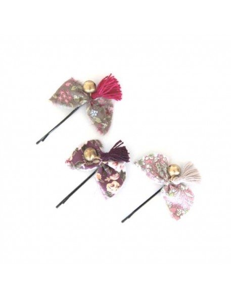 Numero 74 - Set of 3 Bow Hairclip