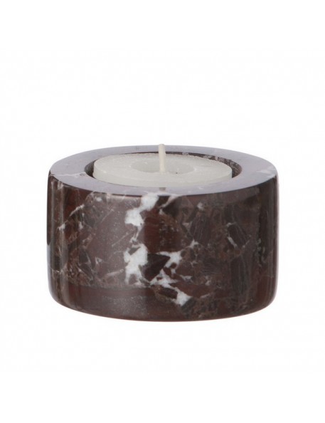 ferm living candleholder red marble