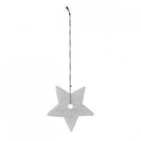 Bloomingville - Marble Star Ornament - Ø7 cm