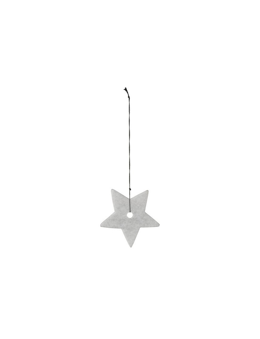 Bloomingville - Marble Star Ornament - Ø7 cm