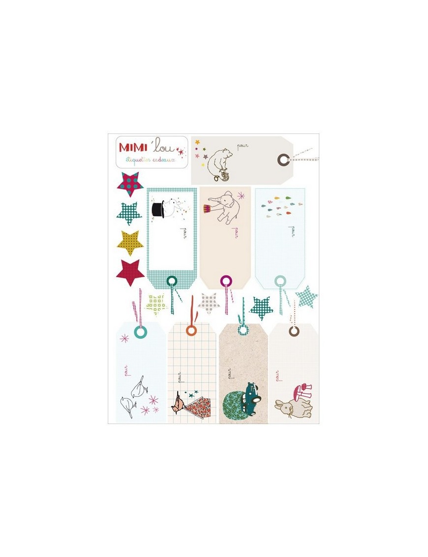 Mimi'Lou - Sticker kit "gifts"