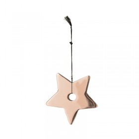 Bloomingville - Copper Star Ornament - Ø7 cm