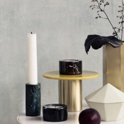 ferm living candleholder red marble