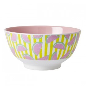 RICE - Bowl Two Tone With Watermelon Print