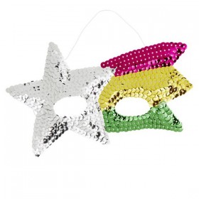 masque enfant en sequins rice