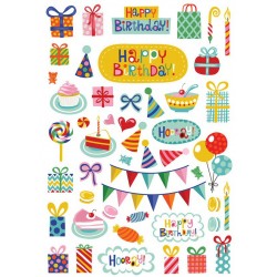 Set of 200 Deco Stickers Designed by Helen Dardik