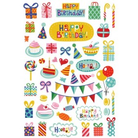 Set of 200 Deco Stickers Designed by Helen Dardik