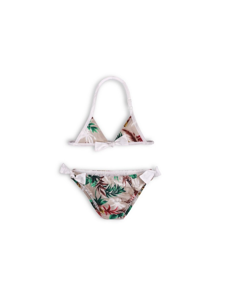 girl swimwear with misty palm leaf print by troizenfants