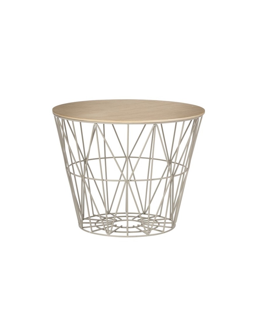 organiseren Verbinding G FERM LIVING wire basket top - Ferm living graphic baskets online
