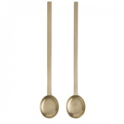 Brass Spoon (set of 2) by Ferm Living