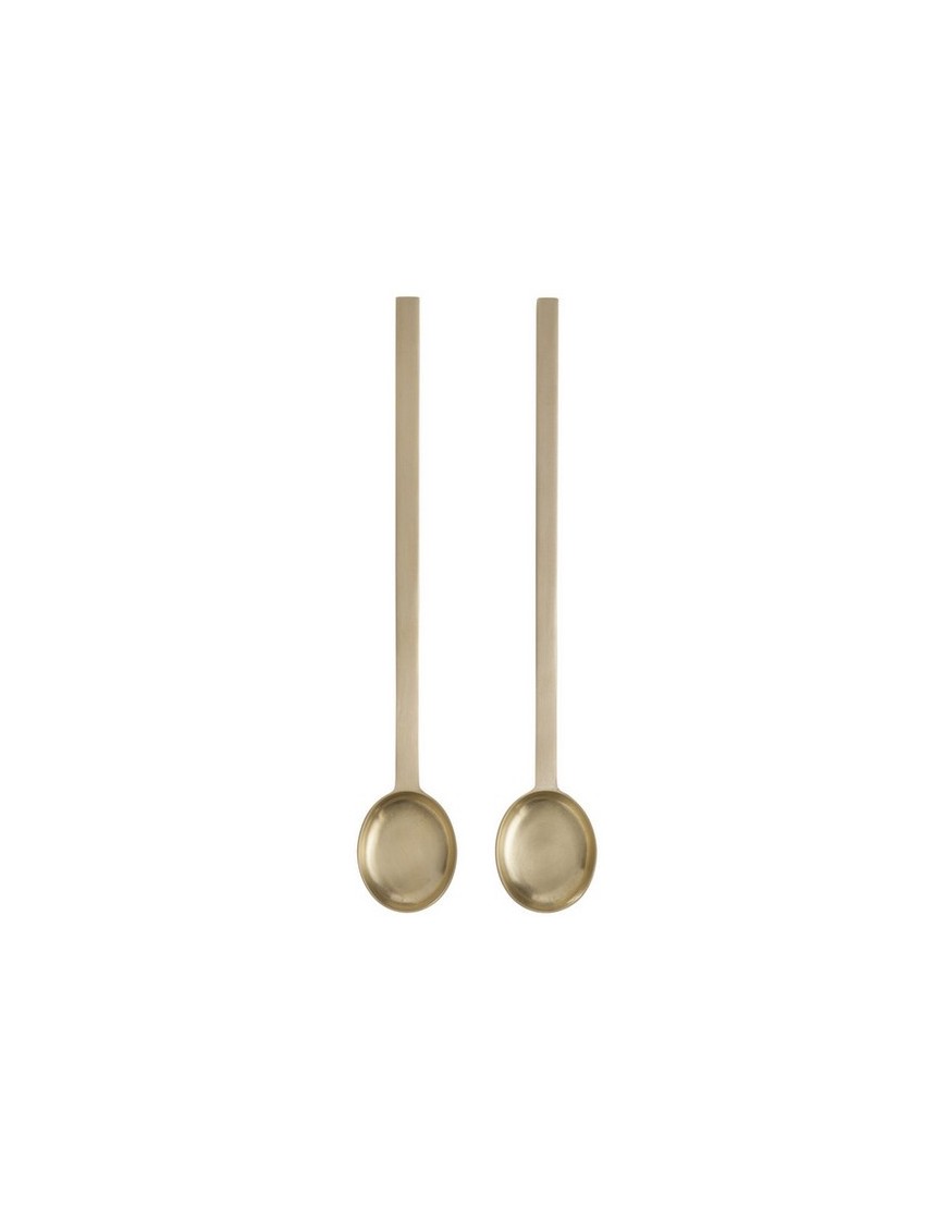 Brass Spoon (set of 2) by Ferm Living