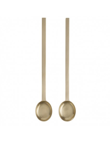 Brass Spoon (set of 2) by Ferm Living