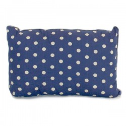 Blue Jack Cushion with Dots Print (35x24cm) by NOBODINOZ