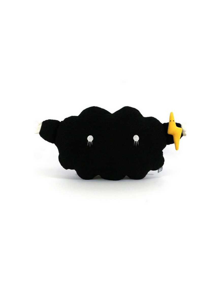 noodoll medium cushion black cloud