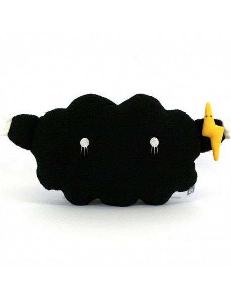 noodoll medium cushion black cloud