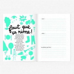 Small Activity Book "Vive la Poésie!" Minus