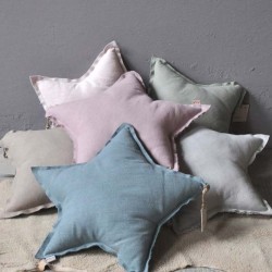Numero 74 Star Cushion in pastel colors