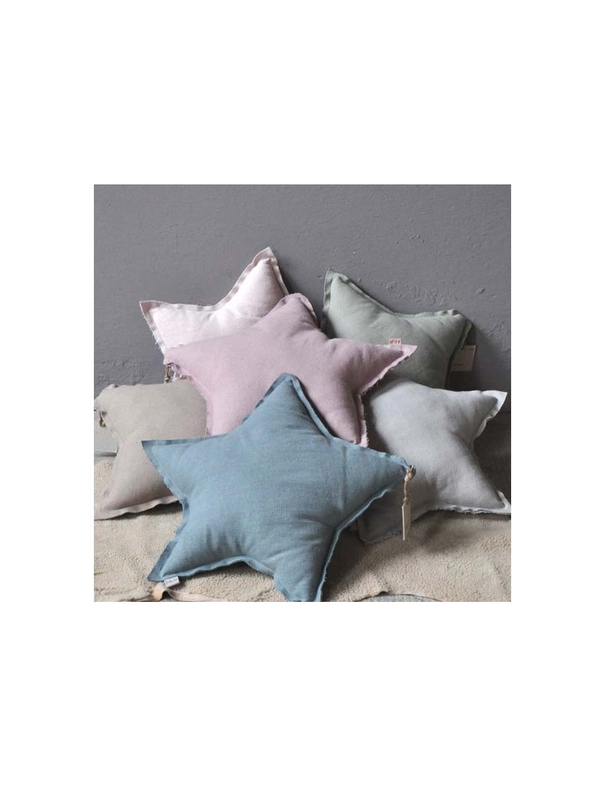 Numero 74 - coussin étoile : pastel (small)