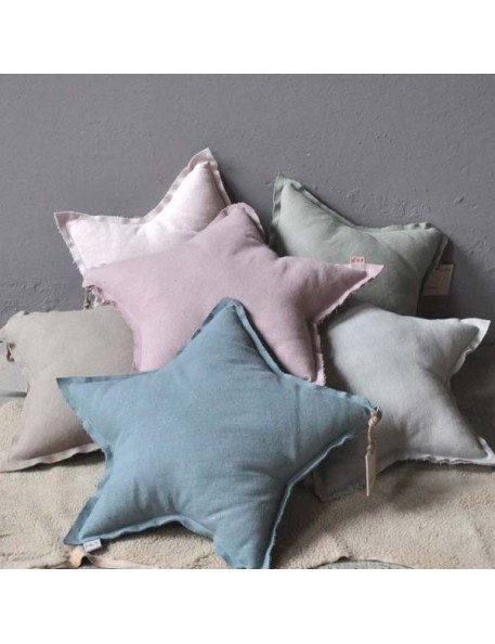 Numero 74 Star Cushion in pastel colors