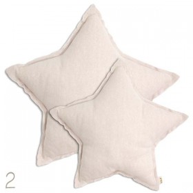 Numero 74 Star Cushion in pastel colors