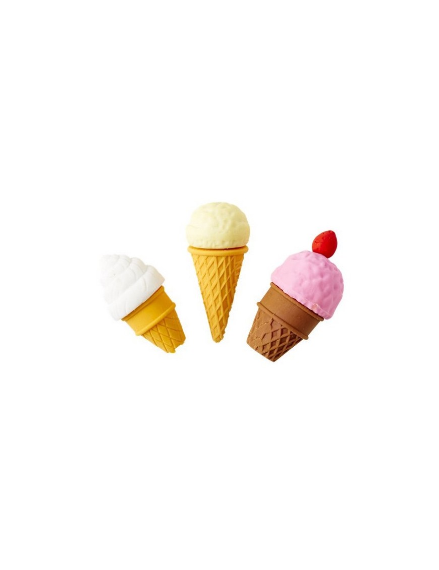 Ice Cream Shaped Erasers