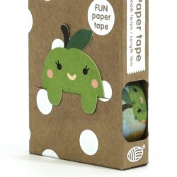 Masking Tape Fruits + Marque Page Pomme Noodoll