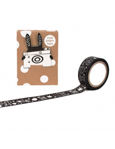 Noodoll White Rabbit masking paper tape