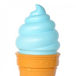 nightlight ice cream lamp blue