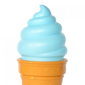 nightlight ice cream lamp blue