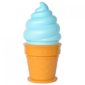 nightlight ice cream lamp blue