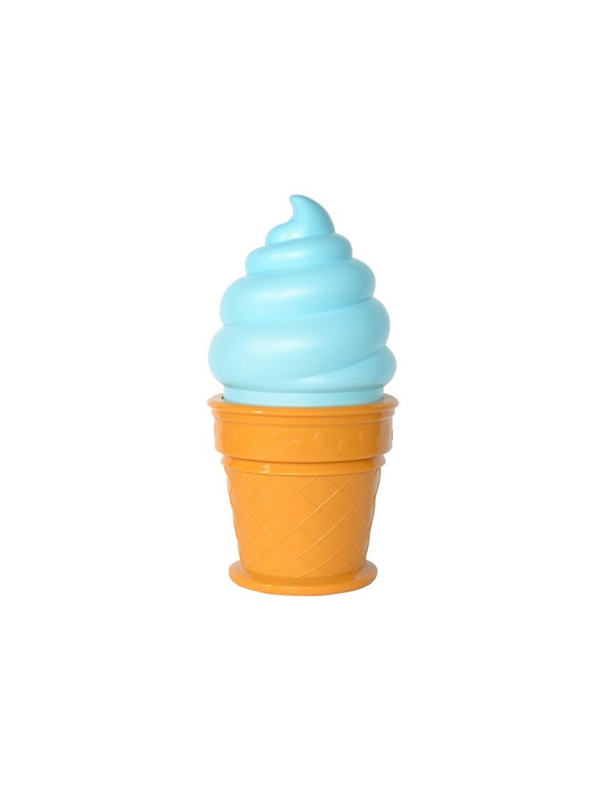 nightlight ice cream lamp blue