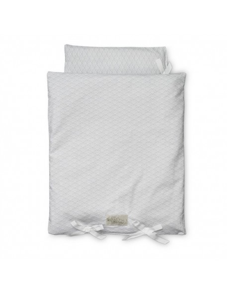 linge de lit de poupée grey waves Camcam Copenhagen linge de lit de poupée grey waves Camcam Copenhagen