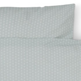 Baby Bed Linen Shashiko Mint by CamCam