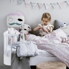 Cam Cam - swan baby bed linen