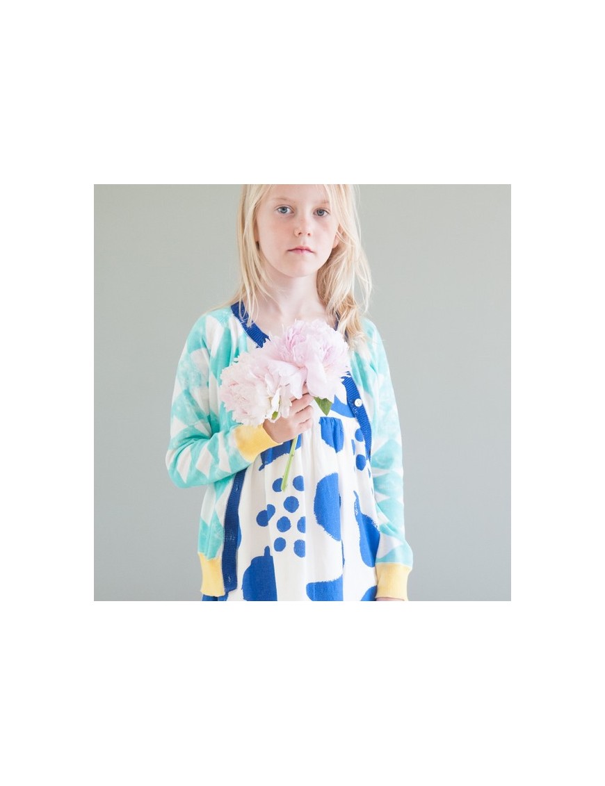 2/3A Bobo choses cardigan "diamonds"