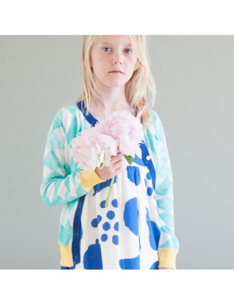 2/3A Bobo choses cardigan "diamonds"