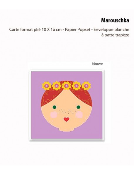 Carte Maroushka, Fifi Mandirac Carte Maroushka, Fifi Mandirac